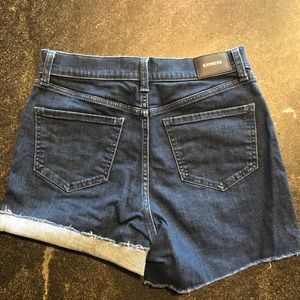 Express size 2 denim shorts